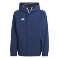 adidas Unisex Kinder Entrada 22 All-Weather Jacket, Team Navy Blue 2, 5-6 Years