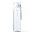 VINSUN Trinkflasche 1L transparent - auslaufsicher, Kohlensäure geeignet, BPA frei, Tritan, Einhandbedienung - Leichte Wasser Flasche für Sport, Schule, Uni, Fahrrad