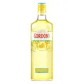 Gordon's Sicilian Lemon Gin, mit Zitrusgeschmack, hervorragend aromatisiert und destilliert, handgefertigt auf englischem Boden, 37,5% Vol, 700 ml Einzelflasche