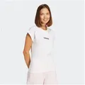 adidas Sportswear T-Shirt W LIN SJ T sportlicher Stil, Kurzarm, ohne Verschluss, aus Baumwolle weiß M (38/40)