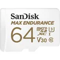 SANDISK Max Endurance (64 GB, microSDXC, U3, UHS-I) (SDSQQVR-064G-GN6IA)