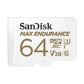 SanDisk Max Endurance microSDXC Speicherkarte 64GB + SD Adapter SDSQQVR-064G-GN6IA