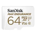 SD MicroSD Card 64GB SanDisk Max Endurance inkl. Adapter SDSQQVR-064G-GN6IA (061