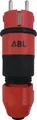 ABL 100000069 Professional Stecker SCHUKO & fr-be 2Elamid-2K rt sv IP54 Typ (100000069)