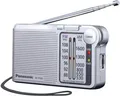 Panasonic RF-P150DEG-S Taschenradio FM/AM mit digitalem Tuner, automatischer