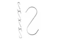 Praknu S-Haken 12 kleine S - Haken Edelstahl Flach 8cm - bis 25kg Belastbar, Küche, Badezimmer, Terrasse, Balkon, Keller, Werkstatt, Garage, (Set, 12-St), bis 25kg Belastbar - Rostfreie S-Haken zum Aufhängen
