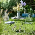 BUTLERS Gartenmöbel-Set TERRACE HILL 3-teilig - Grau