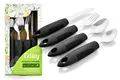 Celley Adaptive Besteck für Senioren und Menschen mit Behinderung – 4-teiliges Set, leicht, ergonomisch