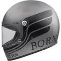 Premier Trophy BTR, Integralhelm - Matt Grau/Schwarz - XS