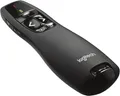 Logitech R400 Presenter, Kabellose 2.4 GHz Verbindung via USB-Empfänger, 15m Rei