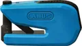 ABUS Bremsscheibenschloss Granit Detecto SmartX 8078 2.0 für Motorräder - smartes Motorradschloss mit 100 dB Alarm - Bedienung per App Sicherheitslevel 18 - Blau