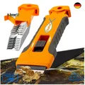 Glasschaber mit 15 Ersatzklingen Küchenschaber für Induktionskochfeld