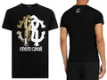ROBERTO CAVALLI FIRENZE LOGO PRINT LUXURY CREW NECK T-SHIRT RETRO SHIRT TOP M