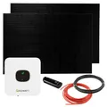 GROWATT Balkonkraftwerk 0% MwSt §12 III UstG MIC 800 0,8kW mit 800W Solarpanel und WiFi-Stick