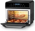 Ufesa Magnum Heißluftfritteuse XXL, 23L, Doppelter Widerstand, Energiesparend, 8 Programme, 1800W, Digitale Steuerung, Temperatur 230ºC, 6 Zubehörteile inklusive, Metallgehäuse