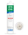 OTTOSEAL S 100 Premium-Sanitär-Silikon 300ml C51 altweiss – Sicher gegen Schimmel & Ideal für Bad, Küche & Wohnbereich – Hervorragend Glätt- & Modellierbar
