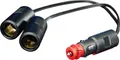 Hella Adapter Doppelkupplung 0,75qmm