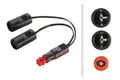 HELLA Adapter, Zigarettenanzün. Pro-fit, 0,75 mm² 8JA 007 589-111