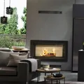 Kratki Wasserführender Kamineinsatz LUCY 20 kW Ø 200 schwarz Verkleidung