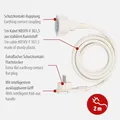 Verlängerungskabel 2m Brennenstuhl Flachstecker Weiß Innenbereich Kunststoff