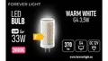 5907504519692 Żarówka LED G4 3.5W 370lm 3000K 12V klasa F Forever Light TELFORCE