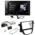 Pioneer AVH-A3200DAB USB DAB+ MP3 Autoradio Bluetooth Einbauset für Opel Mokka A