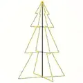 Weihnachtsbaum In Kegelform 240 Leds Indoor Outdoor 118x180 Cm Vidaxl