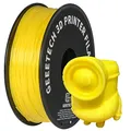 GEEETECH Filament PLA 1.75mm für 3D Drucker 1kg Spool, Gelb
