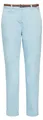 comma 7/8-Hose Slim Fit Tapered Leg aus elastischem Material mit Gürtel und Eingrifftaschen Größe 44