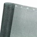 HaGa® Zaunblende 0,9m x 1m (Meterware) - 85% Schattierwirkung in anthrazit - effektiver Sichtschutz für Zaun und Terrasse - Sonnenschutzgewebe Tennisblende Windschutz - Sonnenschutz