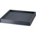 Prosperplast Mobile Saucer Square Blumentopf Untersetzer mit Rollen Pflanzenroller Blumenroller Roller 360 Grad Drehbar Quadratisch (366x366x60mm, Anthrazit)