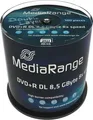 MEDIARANGE 100 x DVD+R DL - 8.5 GB 8x - Spindel