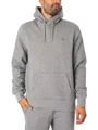 Herren Reg Shield Hoodie Kapuzenpullover, Grey Melange, L EU