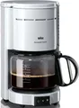 Braun Kaffeemaschine KF47/1 Aromaster Classic weiß 10 Tassen 1000W