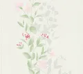 Profhome 372661-GU Blumen Tapete Floral matt grün rosa grau 5,33 m2