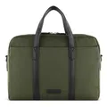 bugatti Maro Businesstasche groß, Herren-Aktentasche aus Polyester mit Laptopfach ca. 15", olive