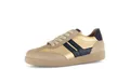 Gabor Damen Low-Top Sneaker, Frauen Halbschuhe,Best Fitting,schnürer,Business,Freizeit,straßenschuhe,Caramel/Gold/schw.,39 EU / 6 UK