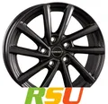 4x Borbet V mistral anthracite glossy 7x18" ET40 LK5 114.3 ML 66.1 Alufelgen ...