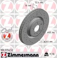 ZIMMERMANN 100.3356.52 Bremsscheibe für AUDI,AUDI (FAW),PORSCHE,VW (SVW)