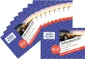 Avery Zweckform 222-10 Fahrtenbuch, A6 Querformat, 10er Pack, FSC®-Papier, weiß 171632
