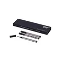 Montblanc 3 kleine Rollerball-Minen (M) Mystery, schwarz