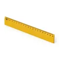 Metrie | Scholar-20SG Holzlineal dunkelgelb mit mm-Skala | 20 cm