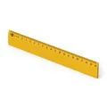 Metrie | Scholar-20SG Holzlineal dunkelgelb mit mm-Skala | 20 cm