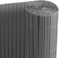 Ribelli® Sichtschutzmatte, aus PVC, 120 x 500 cm, anthrazit - B-Ware neuwertig