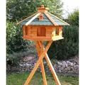 XXL Vogelhaus mit Ständer 67x45 cm grün Typ 5.1 - Grün