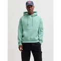 Jack & Jones Kapuzensweatshirt JJESTAR mit 3D-Print und Kapuze für vielseitige Anlässe Baumwollmischung, relaxed fit blau S (48)