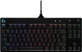 Logitech G Pro Mechanical Gaming Keyboard - Tastatur - backlit - USB - Deutschland - Tastenschalter: GX Blue Clicky - Schwarz