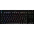 Logitech G PRO - Gaming-Tastatur - mechanische Tastatur - QWERTZ - USB - schwarz