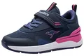 KangaROOS Mädchen Kd-gym Ev Sneaker, Pink Blau, 30 EU