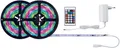 Paulmann LED-Streifen FN SimpLED Strip Set 10m Motion RGB, 17W, 230/12V, DC, Weiß Kunststoff